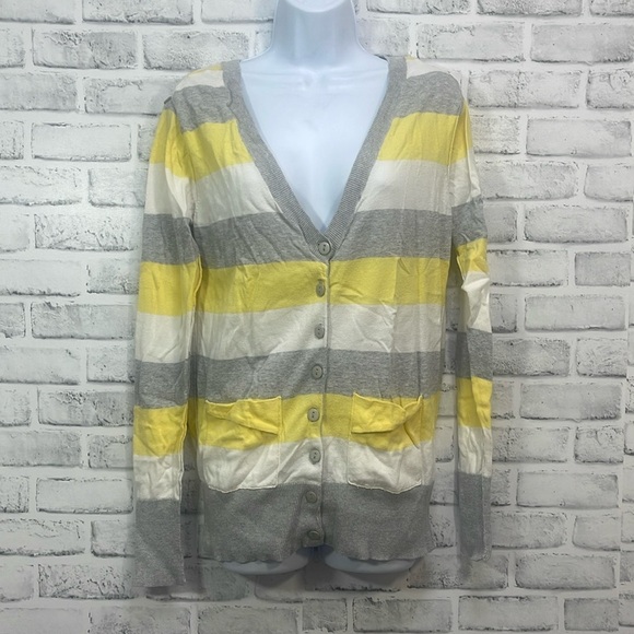 Canyon River Blues Button Front Cardigan Medium - Picture 1 of 8